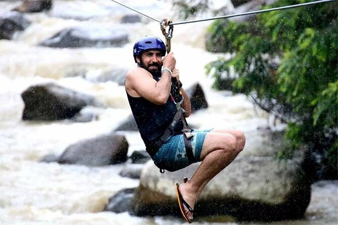 Phang Nga Tour with White Water Rafting and Zipline - Riverside Thai lunch and fresh fruit