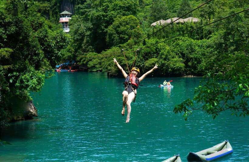 Phong Nha/Dong Hoi: Zipline Dark Cave & Phong Nha Cave Trip - Starting from Dong Hoi or Phong Nha