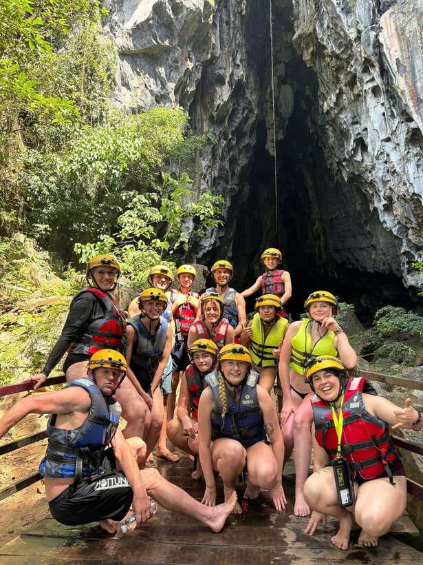 Phong Nha: Zipline Dark Cave & Paradise Cave Exploration - Paradise Cave begins with a 1.6-kilometer tram ride
