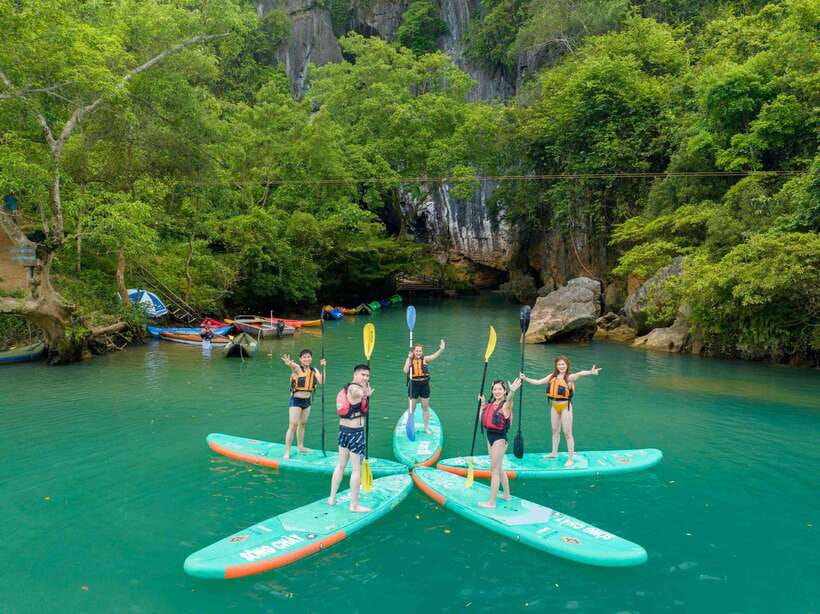 Phong Nha: Zipline Dark Cave & Paradise Cave Exploration - Lunch near Phong Nha gives you a useful reset