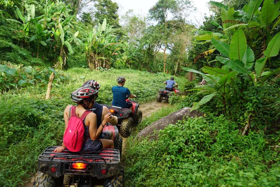 Phuket: ATV and Zipline Panoramic Adventure - Jungle Trails, Rubber Trees, and Big Buddha Views