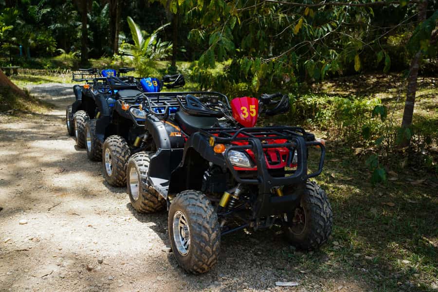 Phuket: ATV Experience and Zipline Combinaton Trip - The ATV ride adds mud and motion