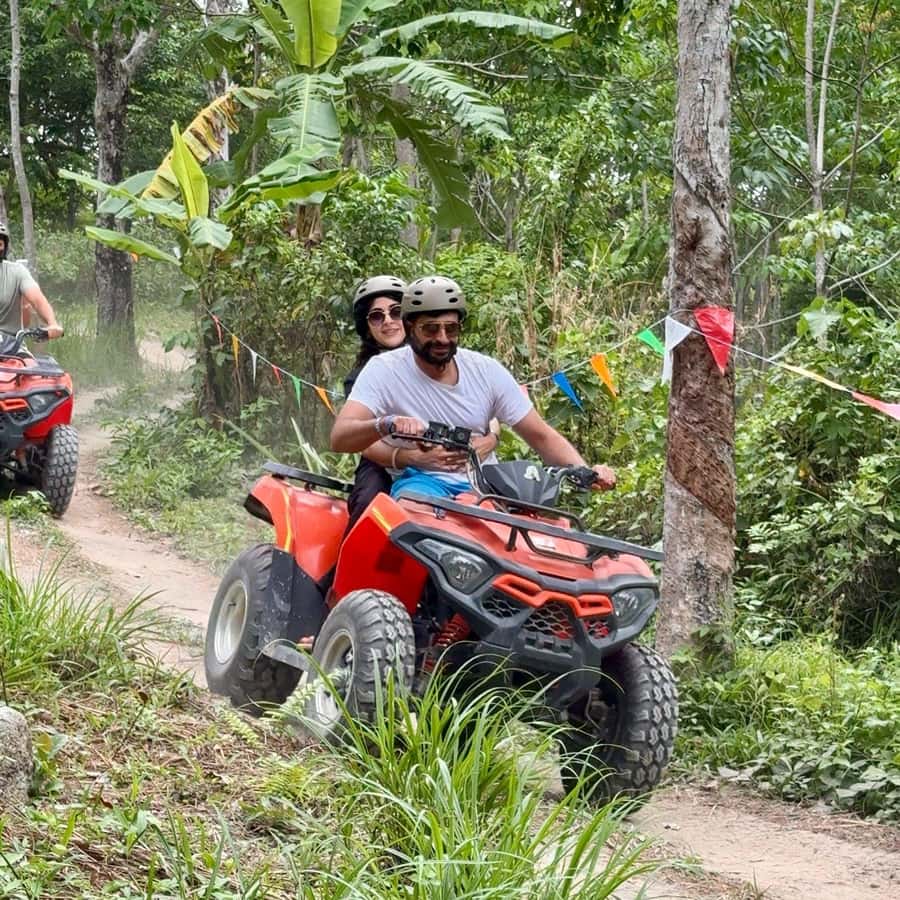 Phuket :ATV Quad Bike & Zipline Adventure Combo in Patong - What the zipline section feels like