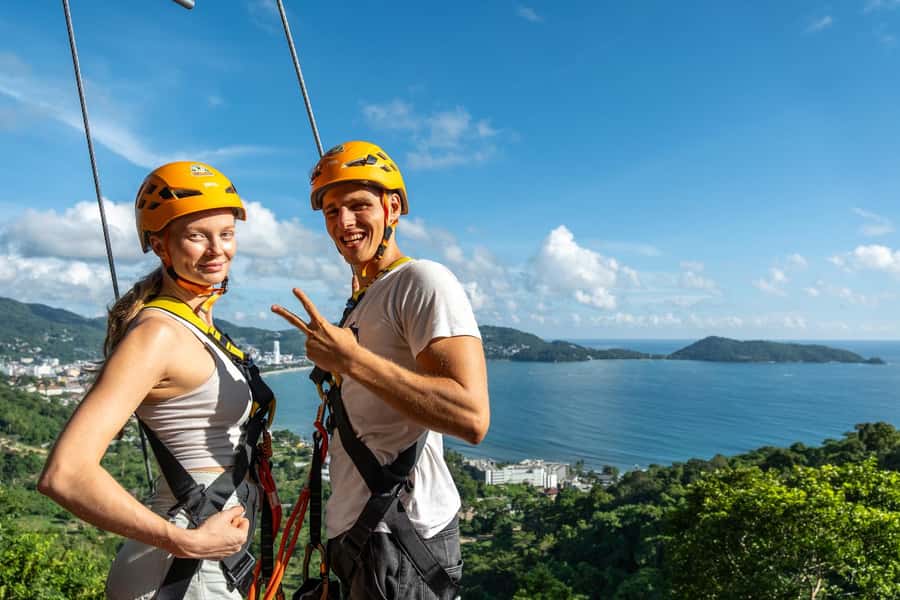 Phuket :ATV Quad Bike & Zipline Adventure Combo in Patong - The forest walks add a quieter pause