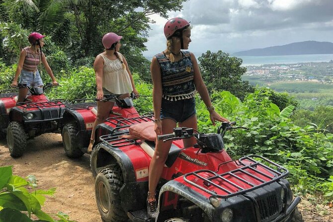 Phuket ATV Tour to Big Buddha View Point and Zipline Adventure - Riding Phuket’s rainforest tracks by ATV