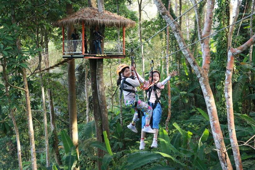 Phuket: Erawan Zipline Adventure with Ocean Views in Patong - From the first platform to the jungle crossings