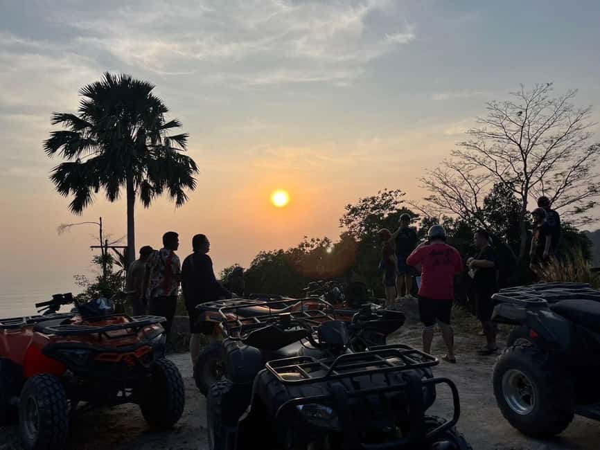 Phuket: Green Mountain ATV Ride and Zipline Adventure - Learning the ATV controls before the trail