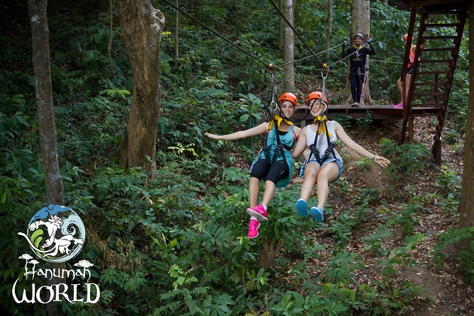 Phuket Hanuman World Combine Zipline Adventure Tickets - Thirty platforms, not one giant zipline