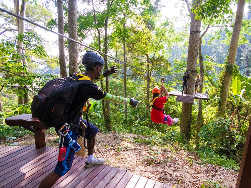 Phuket: Hanuman World Zip Line Adventure - My verdict: book it if you want more than one zip-line