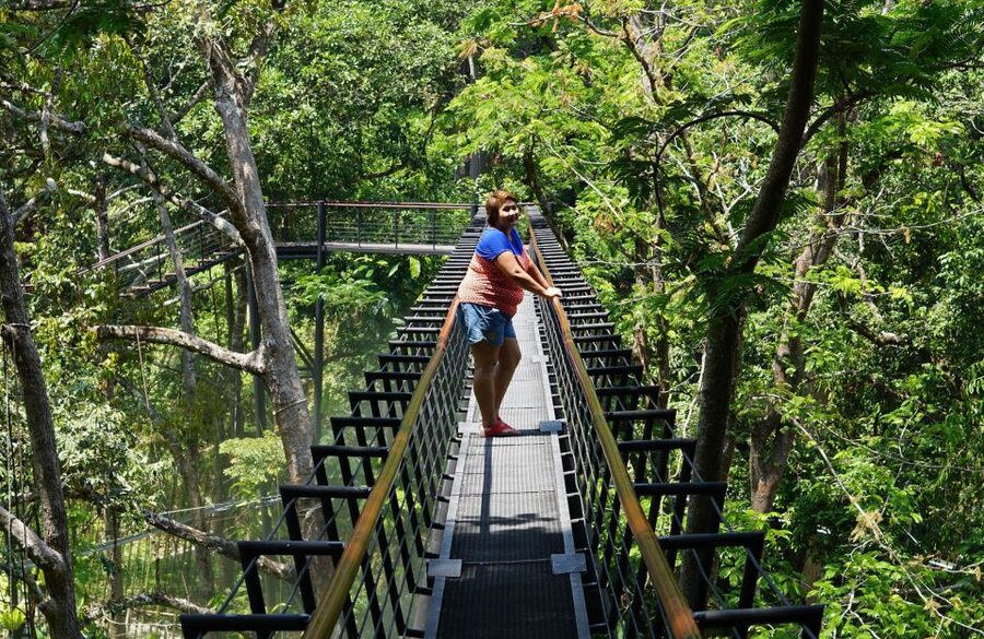 Phuket: Hanuman World Zip Line Adventure - Getting suited up and learning the ropes