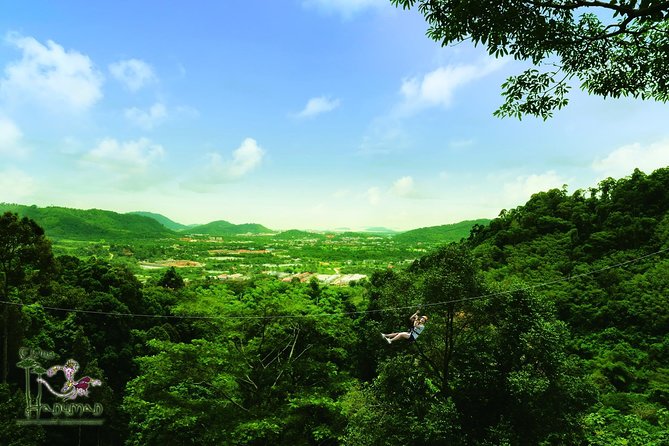 Phuket Hanuman World Zipline Tickets -18 Platforms - The 18-line ticket needs careful checking