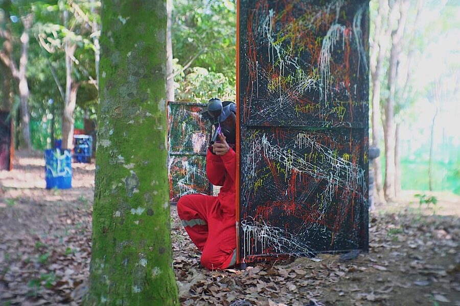 Phuket: Paintball, ATV & Zipline Adventure Combined Package - What paintball is like for a group