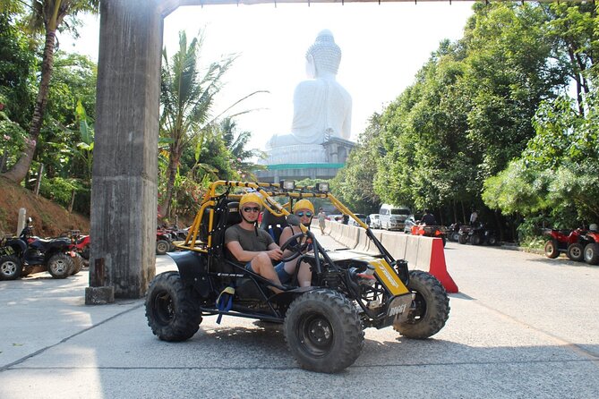 Phuket Paradise ATV and Zipline Experience - ATV trails, rubber plantations, and the Big Buddha stop
