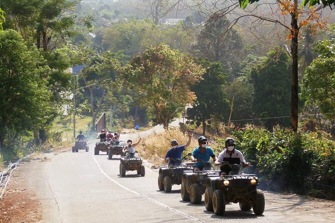 Phuket Paradise ATV and Zipline Experience - Learning to handle the ATV before the jungle track