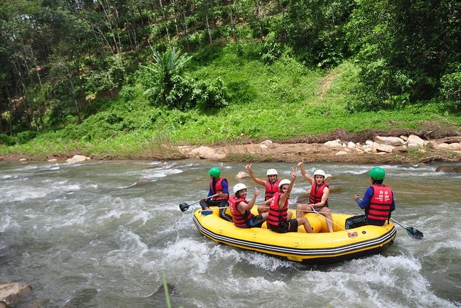 PHUKET-PHANG NGA: White Water Rafting 5 km-ATV-Zipline-LNH - Training before the 5 km rafting run