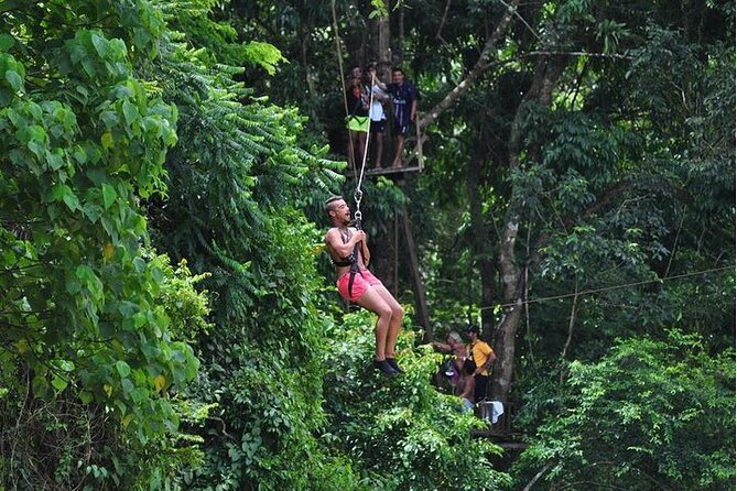 Phuket-Phang Nga: White Water Rafting 7 km.-Zipline-ATV-Lunch - Thirty minutes on an ATV in the jungle