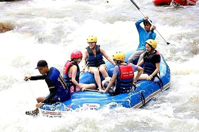 Phuket-Phang Nga: White Water Rafting 7 km.-Zipline-ATV-Lunch - The 150-meter zipline