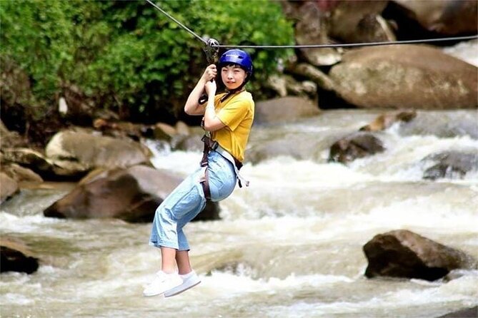 Phuket-Phang Nga: White Water Rafting 7 km.-Zipline-ATV-Lunch - Rafting training, then 7 kilometers on the river