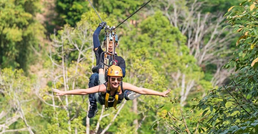 Phuket: Rainforest Eco Zipline Expedition - From Phuket hotel lobby to rainforest camp