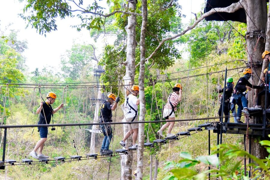 Phuket: Rainforest Eco Zipline Expedition - Registration, gear, and the safety briefing
