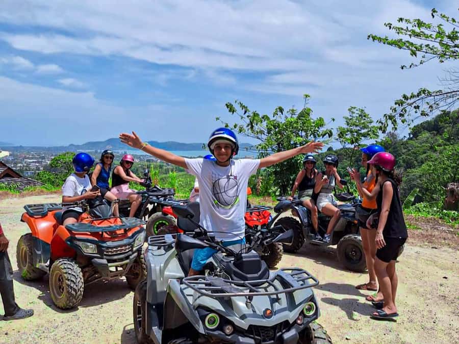 Phuket : Ride ATV Adventures ,Zipline & Viewpoint Panoramic - From your hotel to Phuket’s forest hills
