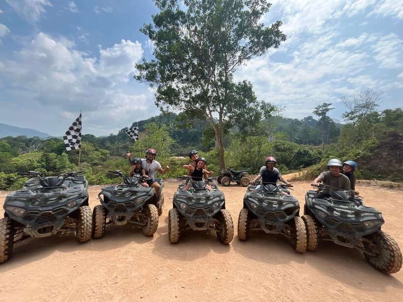 Phuket Ultimate Combo: Jungle ATV & Zipline Adventure - The zipline camp is really a jungle obstacle course