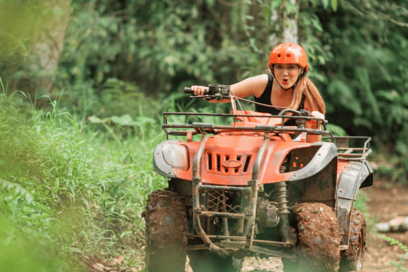 Phuket: White Water Rafting, ATV, and Zipline Adventure - Ziplining for a short burst of height
