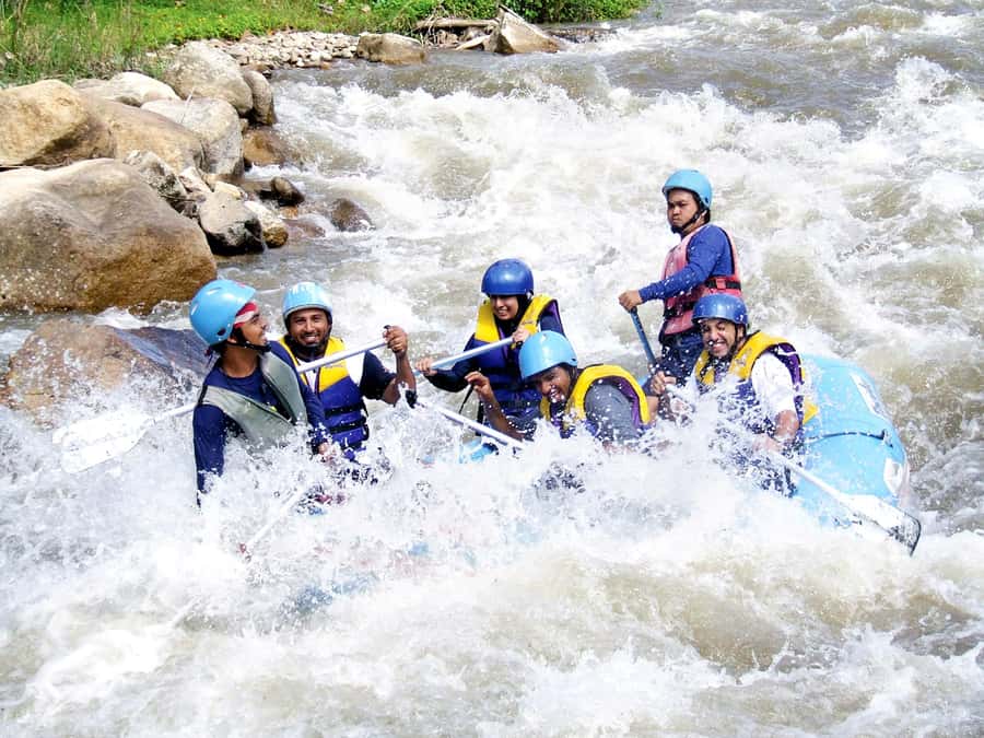 Phuket: White Water Rafting, Zipline, and Elephant Sanctuary - White-water rafting on the Song Phraek River