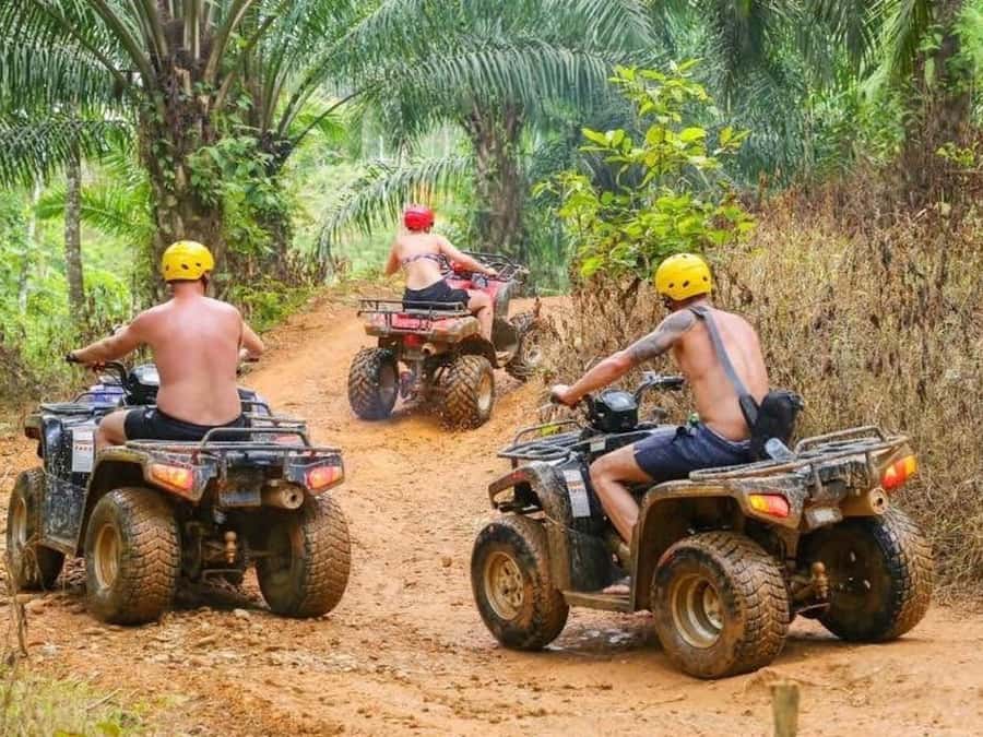Phuket: Zip Line & ATV Adventure with Hotel Transfer Option - What the 30-minute ATV ride is really like