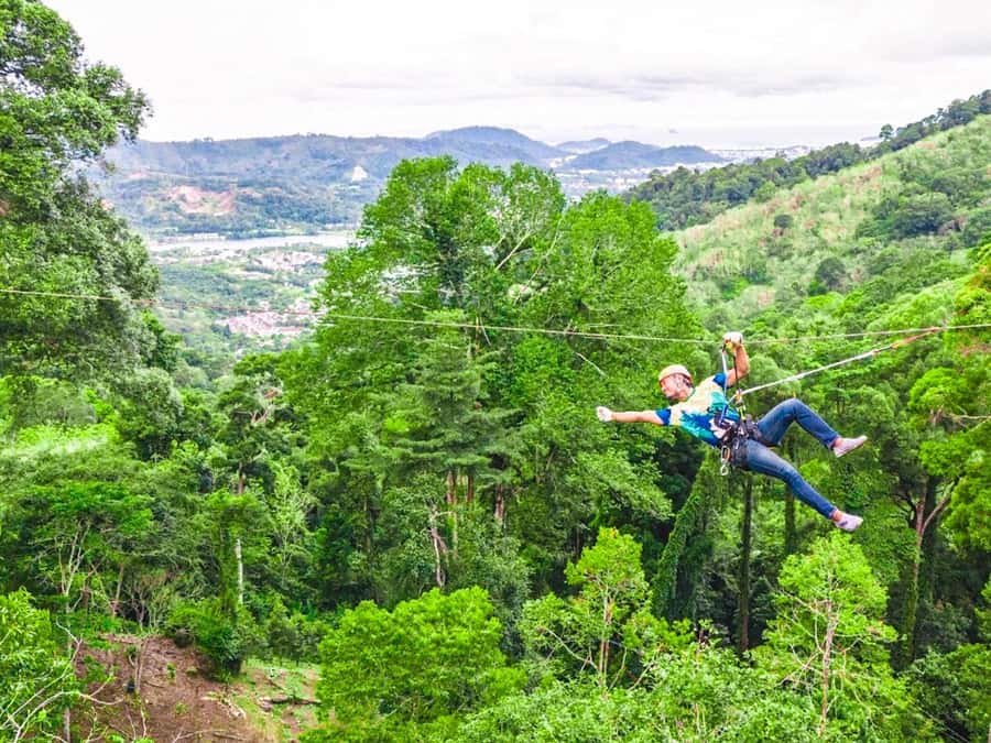 Phuket: Zip Line & ATV Adventure with Hotel Transfer Option - Views beyond the action