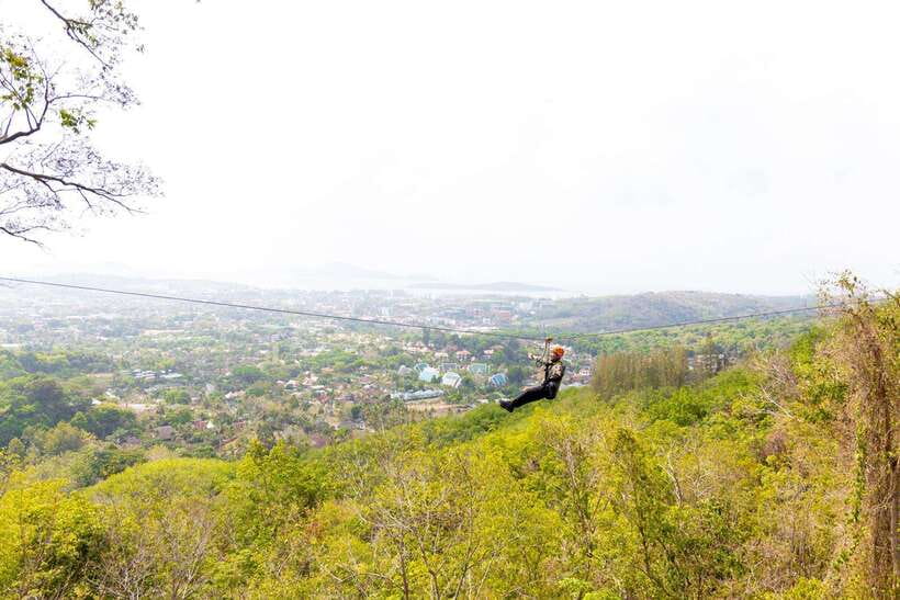 Phuket: Zipline Flying Higher than a Hawk with ATV Option - Flying above Phuket’s jungle canopy