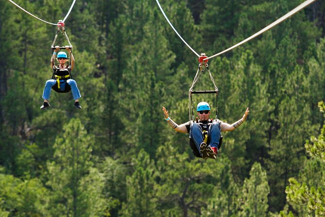 Pinnacle Zipline Tour in Keystone - Five lines, more than a mile of cable