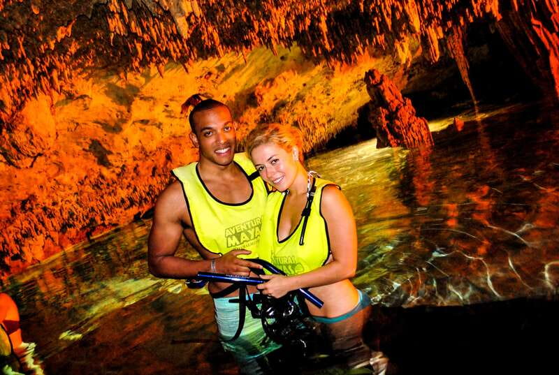 Playa del Carmen: ATV Xtreme & Zipline Experience - The 70-foot zip line over the jungle