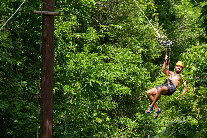 Playa del Carmen Cenote Tour: Snorkeling, Rappelling and Ziplining - The cave swim is the calmest and most memorable part