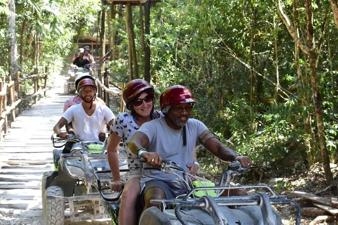 Playa del Carmen Jungle Adventure ATV Zipline and Cenote - The Real Cost: $35 Plus a Mandatory $35 Tax