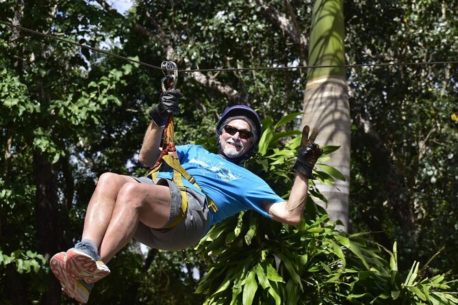 Playa del Carmen Jungle Adventure ATV Zipline and Cenote - ATV Riding Through Mud and Jungle Trails