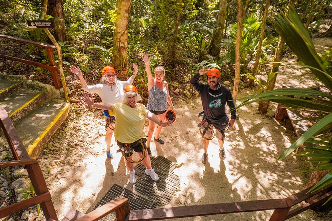 Private Jungle Adventure tour: Zipline + Rappel + Cenote - Morning pickup and a private start