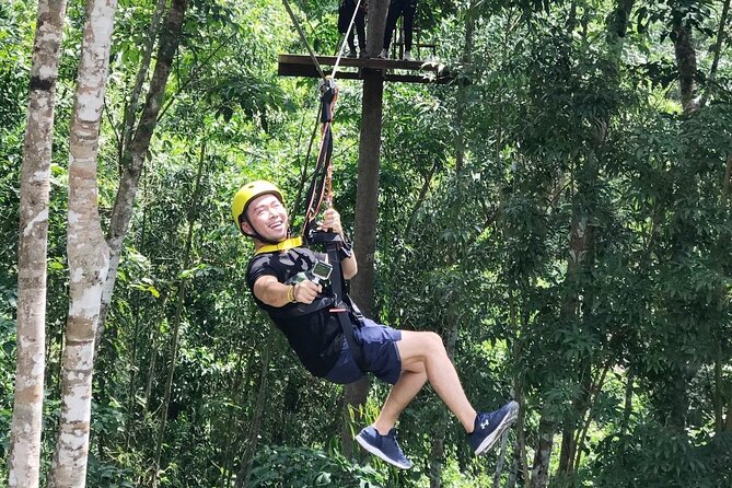 Private Tour To Kong Forest Included ATV and Flying Zipline Activity - ATV tracks through Kong Forest