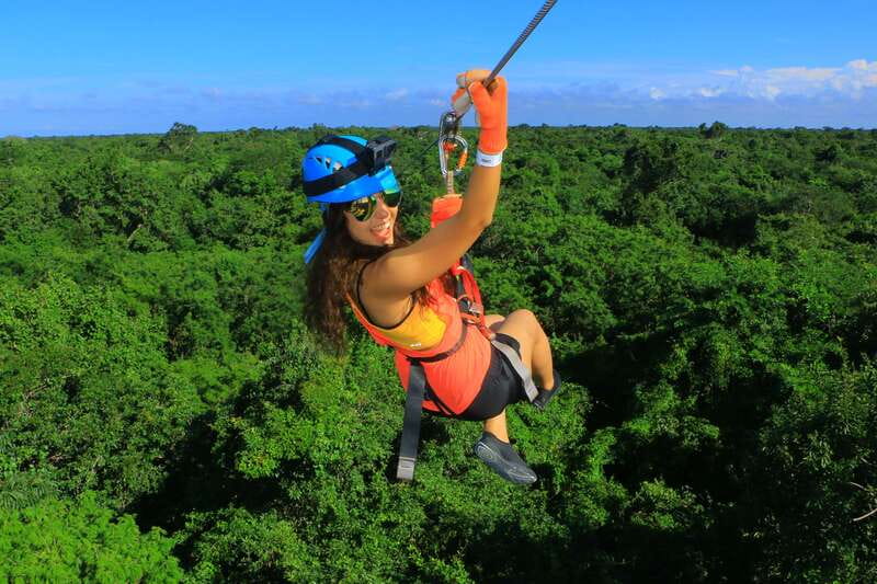 Puerto Morelos: Selvatica Jungle Zip Line Tour - From the entrance to the first jungle platform