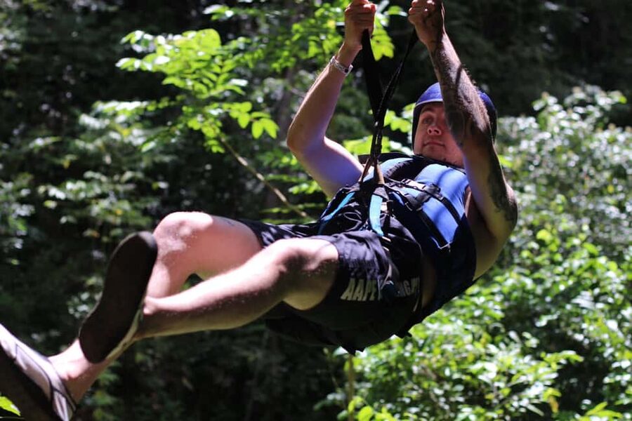 Puerto Plata/Amber Cove: Zipline and Waterfalls with Lunch - Dominican Lunch After the Water