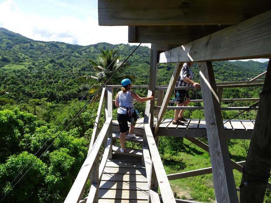 Puerto Plata: Zip Line Adventure - Flying more than 7,900 feet on steel cable