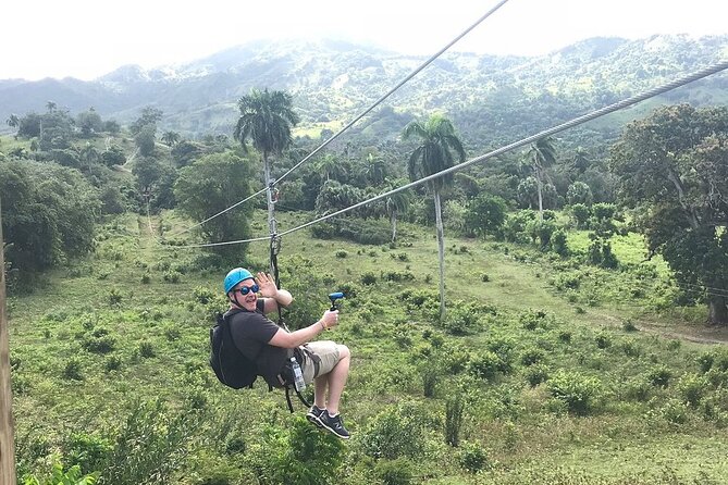 Puerto Plata Zipline Adventure - Tropical fruit, parrots, and the small animal area
