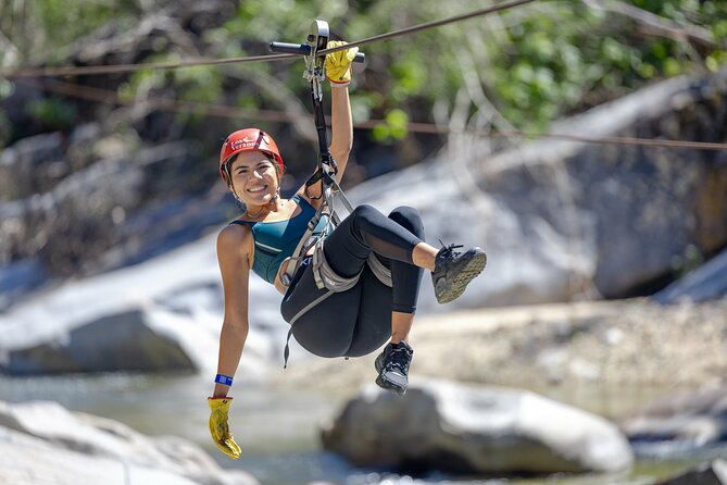 Puerto Vallarta Best Zipline Canopy + Tequila and Speed Boat Ride - Tequila, lunch, and a riverside break