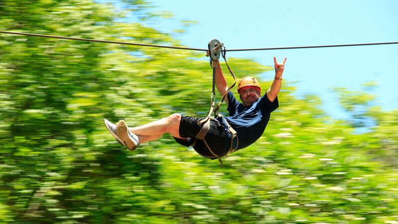 Puerto Vallarta: Canopy River Zip Line Tour with Mule Ride - Tequila tasting and the optional infinity pool