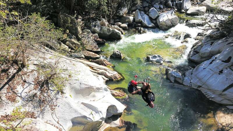 Puerto Vallarta: Canopy Tour with Zipline and Speedboat Ride - Meeting monkeys, toucans, and macaws