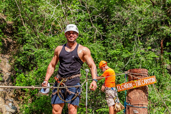 Puerto Vallarta Canopy Tour:Zip-lines and mule ride at the Sierra - Flying through the Sierra Madre at Canopy River Park