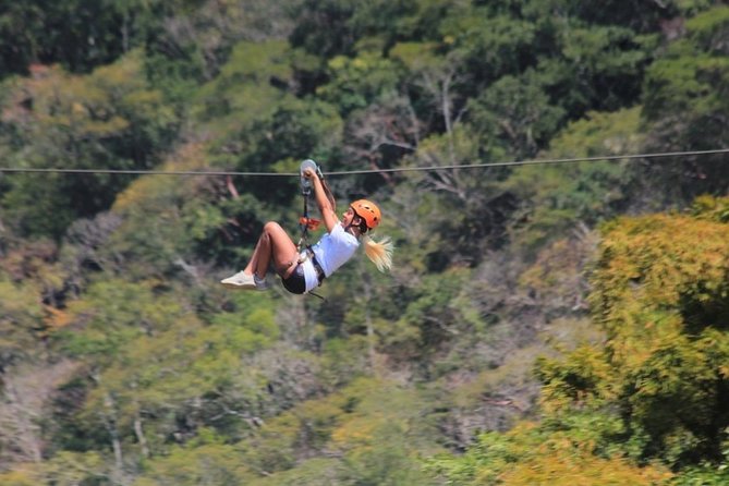 Puerto Vallarta's Best Canopy Zipline + Jorullo Bridge walk! - Safety gear, briefings, and the first runs