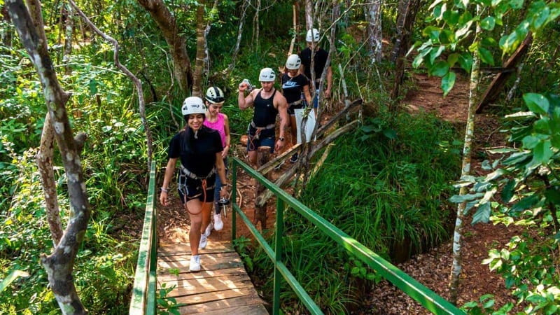 Puerto Vallarta: Ultimate Zipline Adventure - A 15-minute mule ride to close the adventure