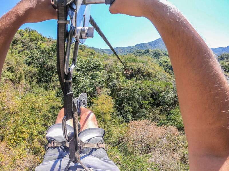 Puerto Vallarta: Zipline Canopy Tour - Safety briefing, harness, and first steps