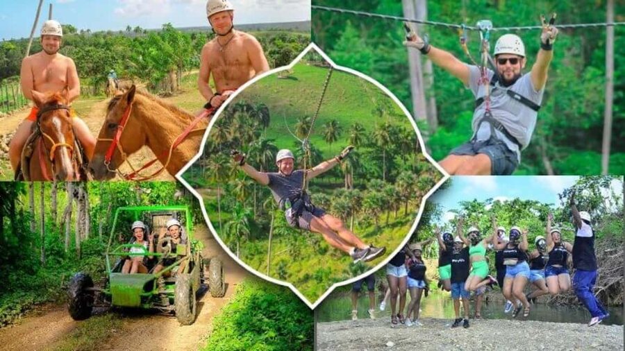 Punta cana 6-in-1: Buggies/Ziplines/Horses/Culture - Why the six-in-one format works
